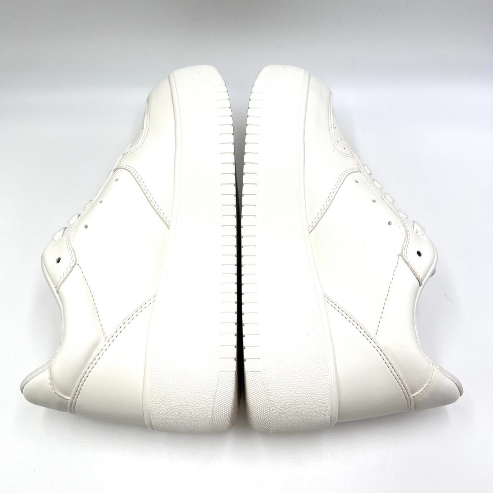 Steve Madden Womens Size 10 10M Rocket White Chunky Platform Sneaker Shoes - Picture 8 of 13